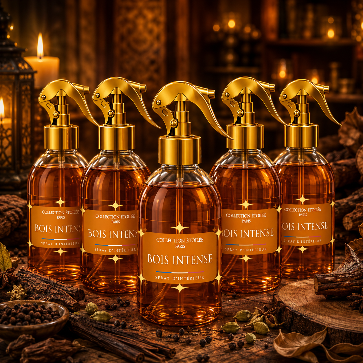 LOT DE 5 SPRAYS - COLLECTION ÉTOILÉE