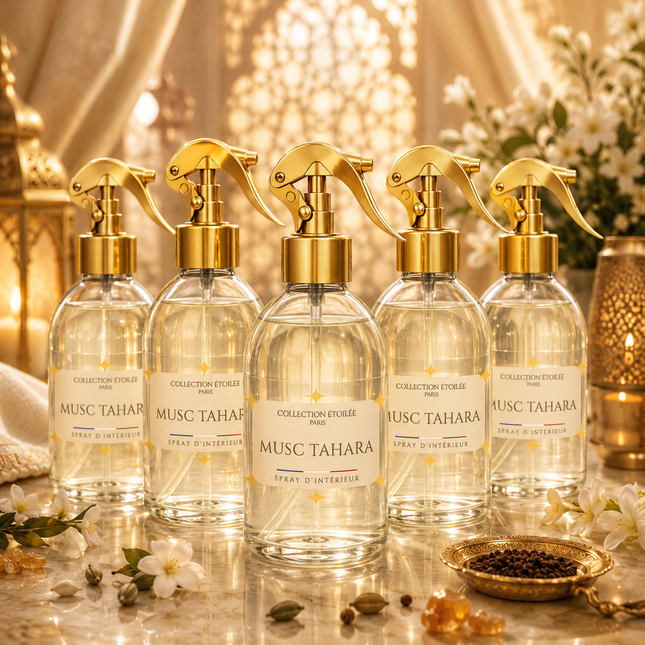 LOT DE 5 SPRAYS - COLLECTION ÉTOILÉE