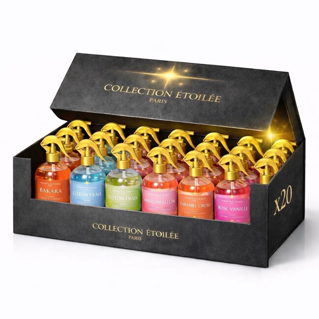 LOT DE 20 SPRAYS - COLLECTION ÉTOILÉE