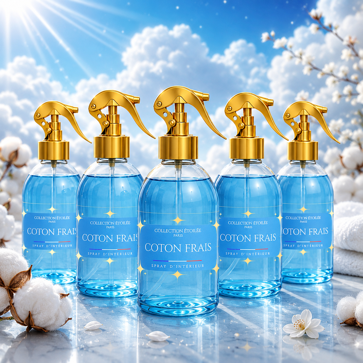 LOT DE 5 SPRAYS - COLLECTION ÉTOILÉE