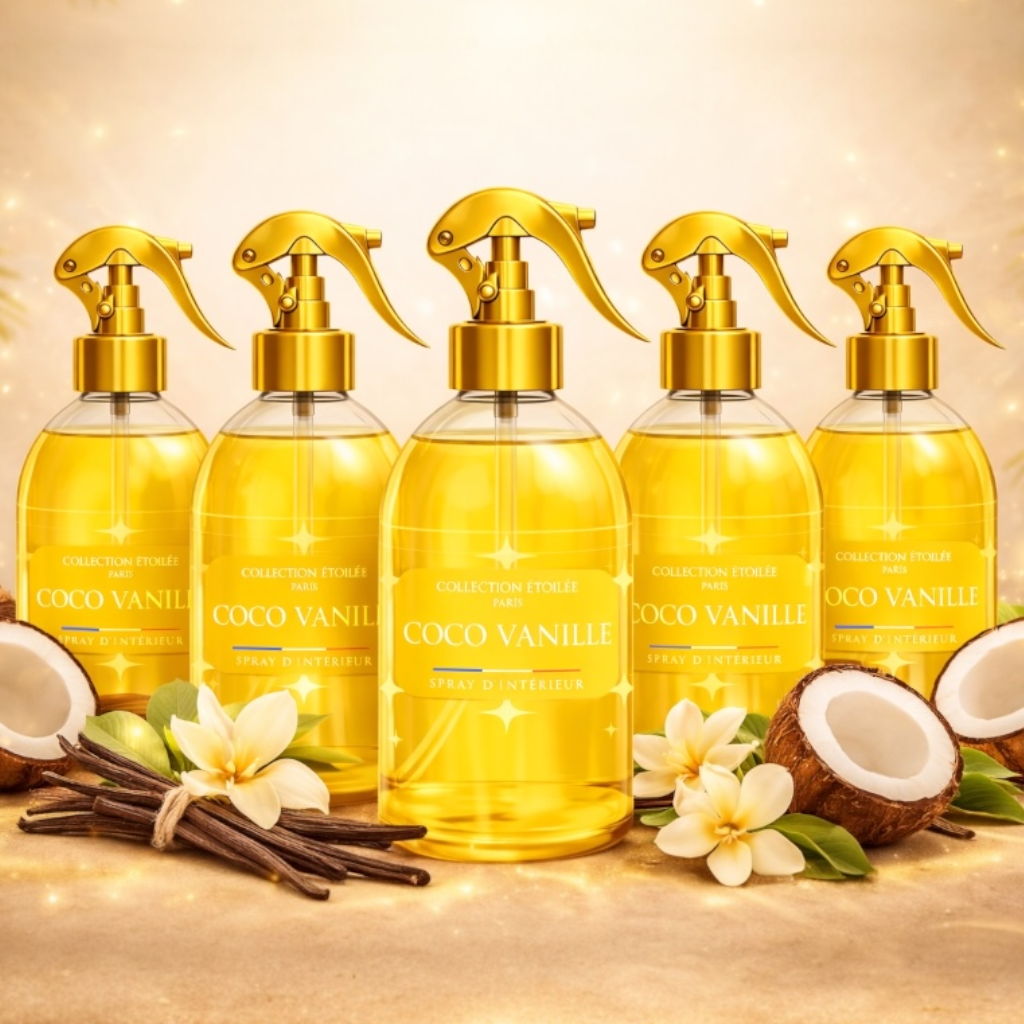 LOT DE 5 SPRAYS - COLLECTION ÉTOILÉE