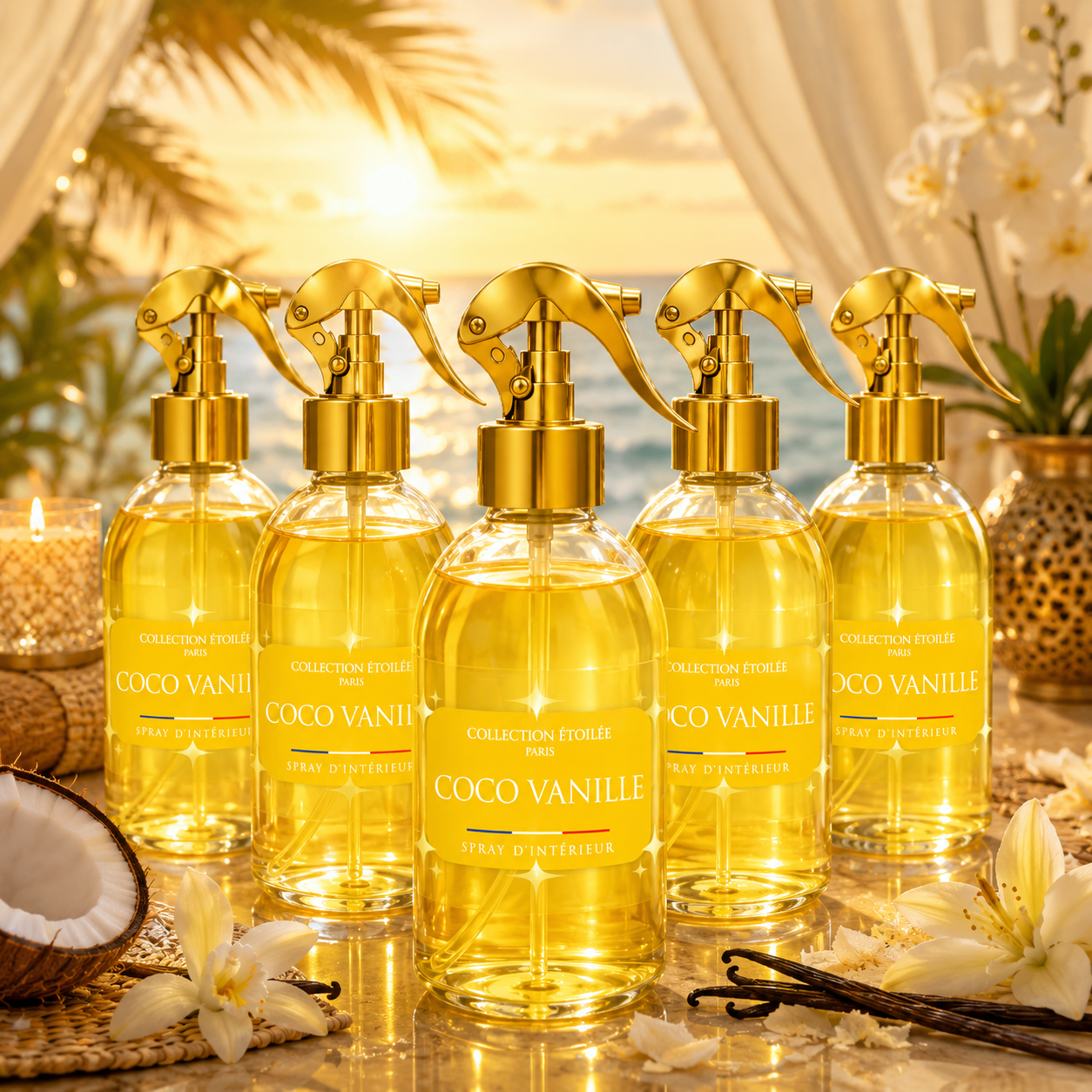 LOT DE 5 SPRAYS - COLLECTION ÉTOILÉE