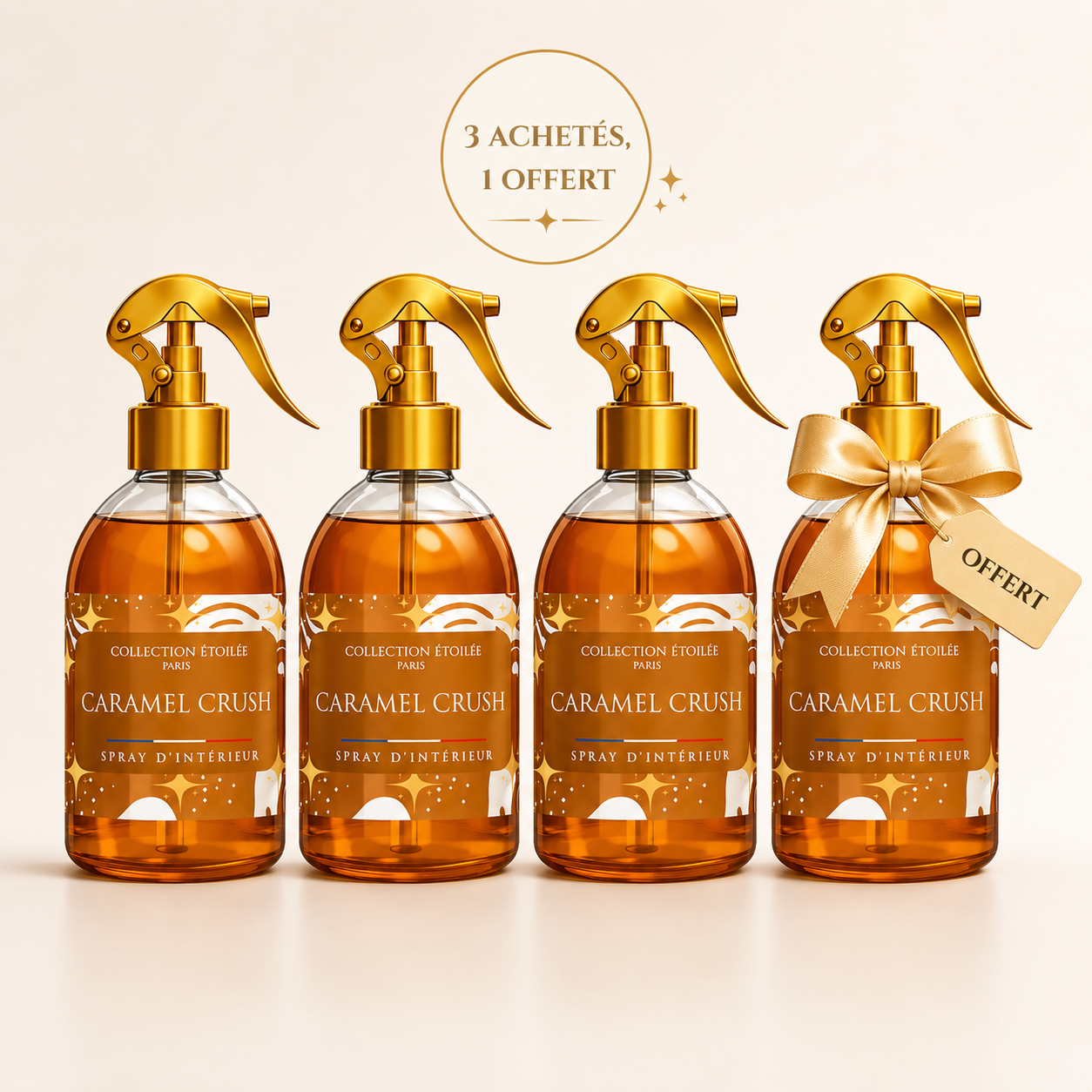 Caramel Crush - Spray D’intérieur Collection Étoilée 250ml