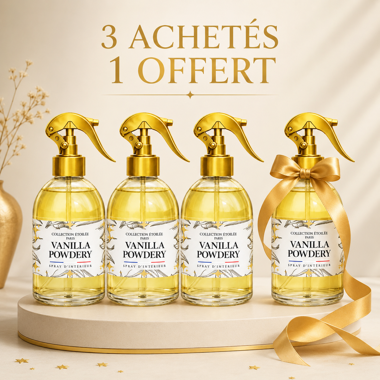 Vanilla Powdery - Spray D’intérieur Collection Étoilée 250ml
