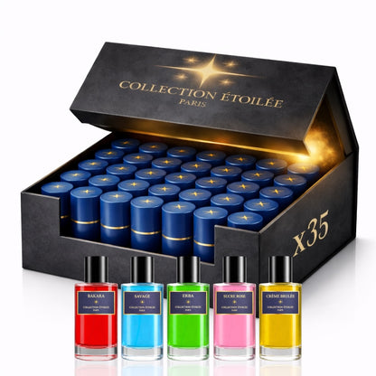 LOT DE 35 PARFUMS - COLLECTION ÉTOILÉE