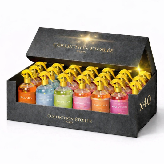 LOT DE 40 SPRAYS - COLLECTION ÉTOILÉE