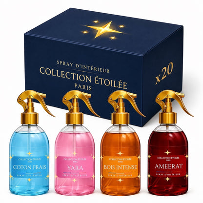LOT DE 20 SPRAYS - COLLECTION ÉTOILÉE