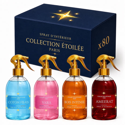 LOT DE 80 SPRAYS - COLLECTION ÉTOILÉE