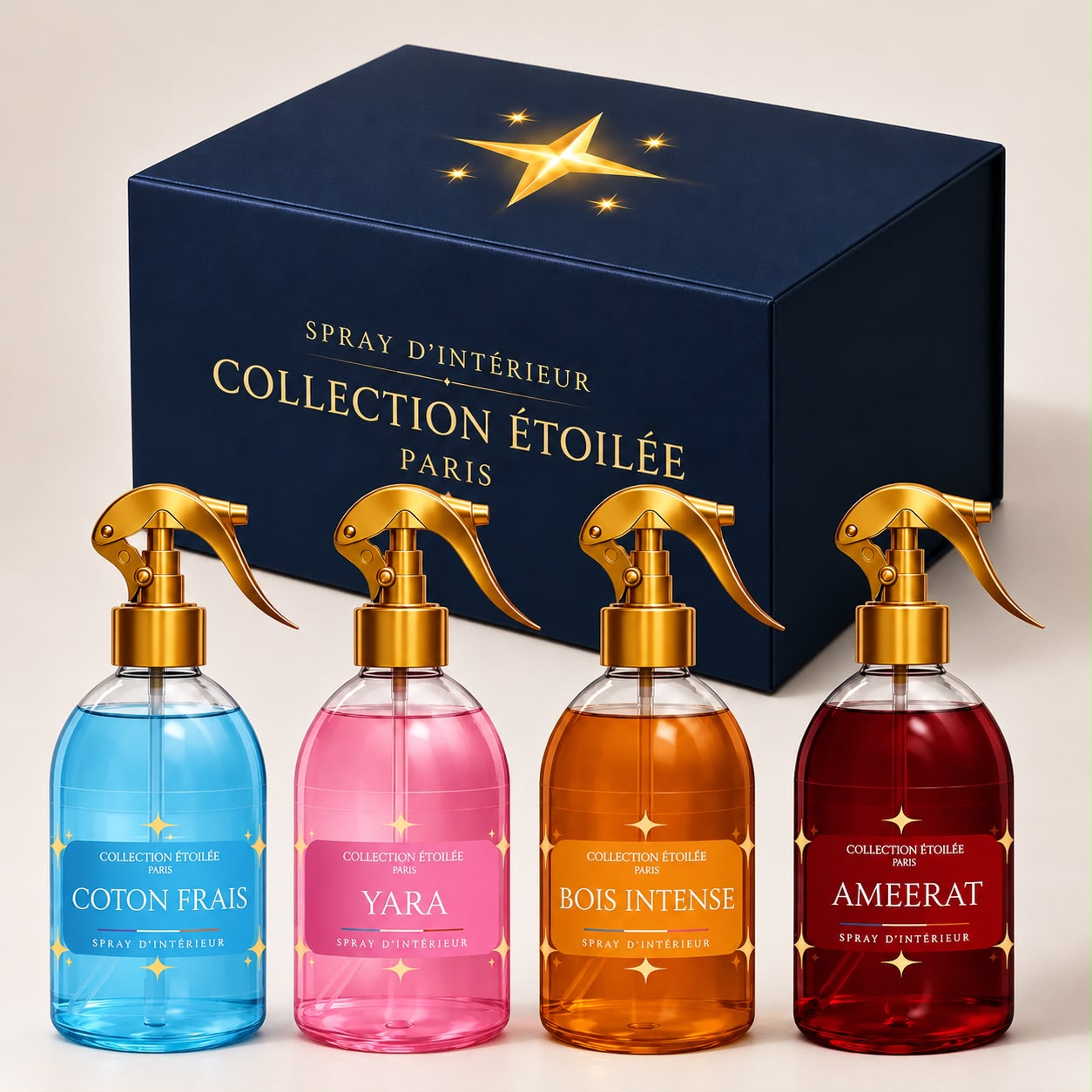 Sprays maison et textile Étoilée Paris 250 ml